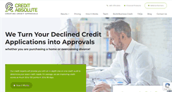 Desktop Screenshot of creditabsolute.com